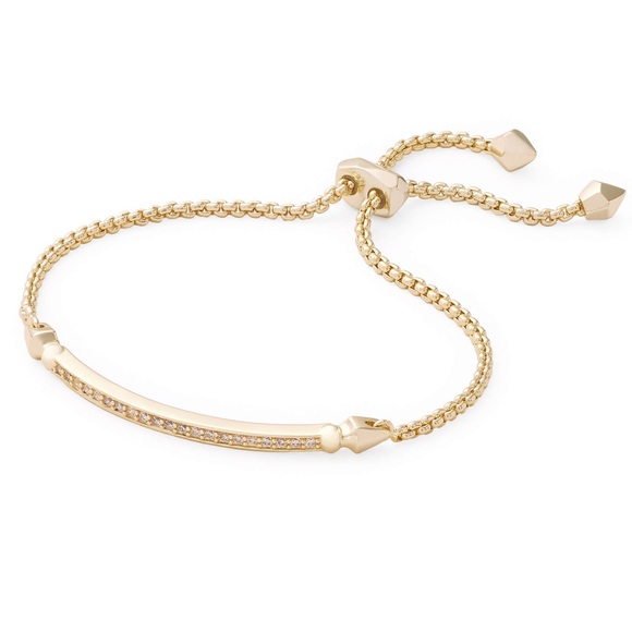 Kendra Scott Jewelry - Kendra Scott Ott Adjustable Chain Bracelet in Gold